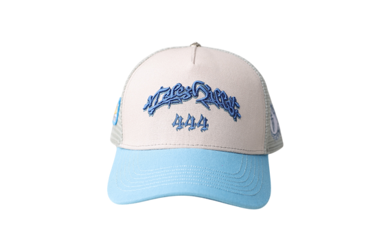 GREY & BLUE CELEZHILLS HAT