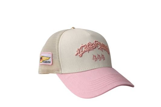 PINK + CREAM CELEZHILLS HAT