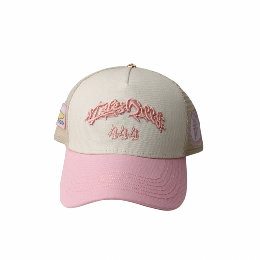PINK + CREAM CELEZHILLS HAT