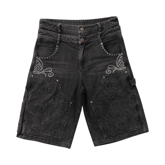 CELEZ EMBOSSED SHORT
